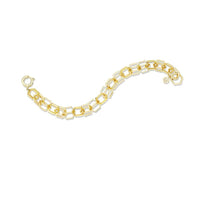 CADAR 18K Yellow Gold B Home Link Bracelet