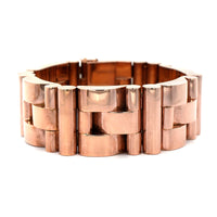 Eclat Jewels 18K Rose Gold Retro French Bracelet