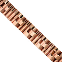 Eclat Jewels 18K Rose Gold Retro French Bracelet
