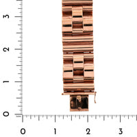 Eclat Jewels 18K Rose Gold Retro French Bracelet