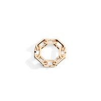 Vhernier 18K Rose Gold Mon Jeu Maxi Link Bracelet
