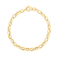 Roberto Coin 18K Yellow Gold Oval Link Oro Bracelet