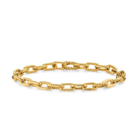 DY Madison® Chain Bracelet 18K Yellow Gold, 6mm
