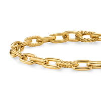DY Madison® Chain Bracelet 18K Yellow Gold, 6mm