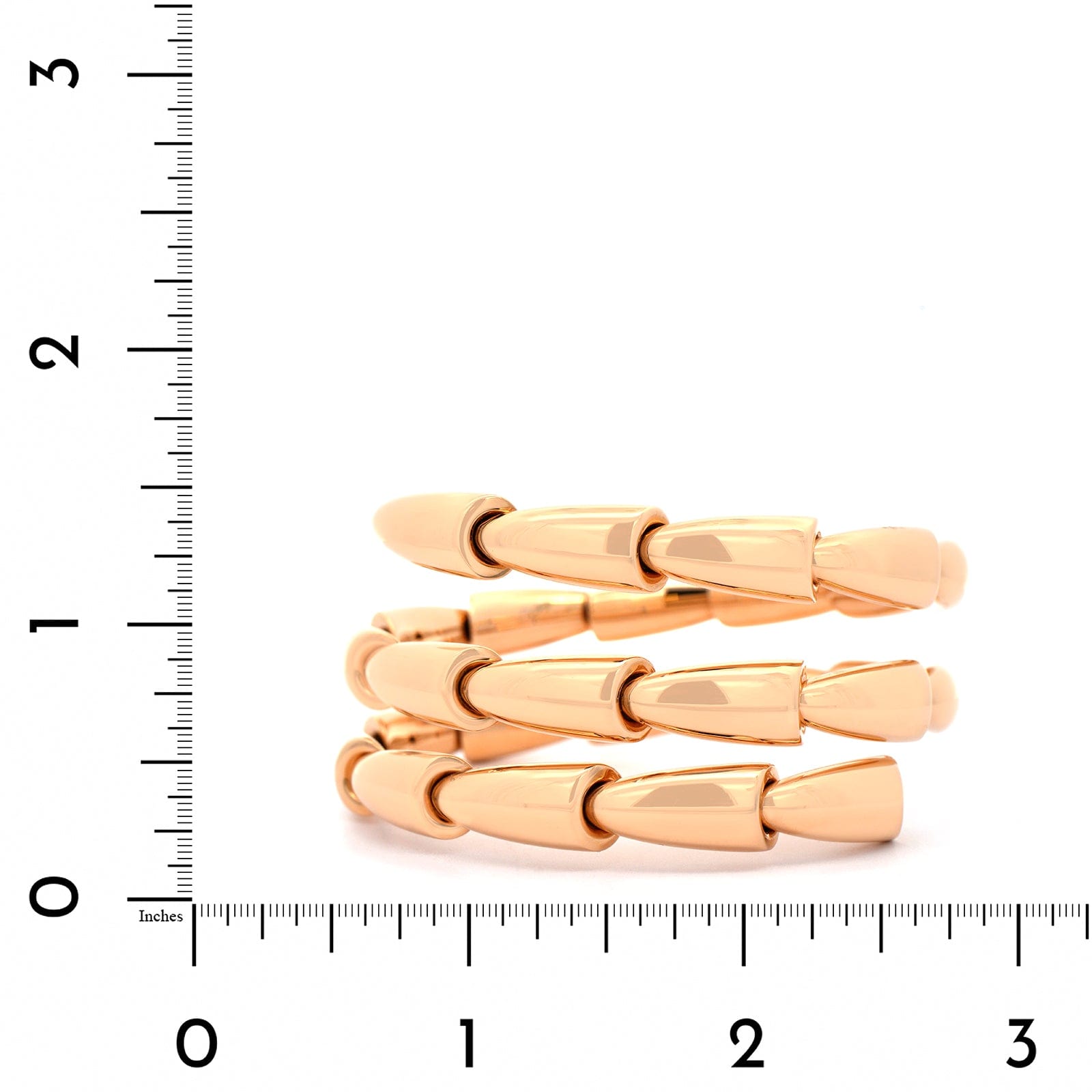 Vhernier 18K Rose Gold Calla Wrap Bracelet