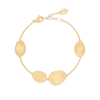 Marco Bicego 18K Yellow Gold Lunaria Asymmetrical Gold Leaf Bracelet