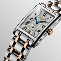 Longines DolceVita 20mm Stainless Steel and Rose Gold L5.255.5.71.7