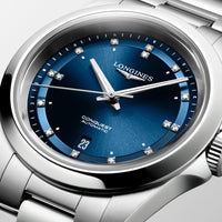 Longines Conquest 30mm Sunray Blue Automatic L3.320.4.97.6