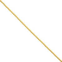 14K Yellow Gold Beaded Bracelet
