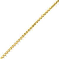 18K Yellow Gold Spiga Chain Bracelet