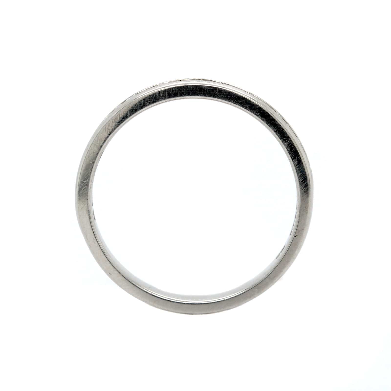 Platinum Channel Set Diamond Band