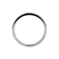 Platinum Channel Set Princess Cut Diamond Band