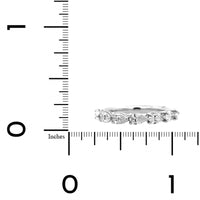 Platinum Grand Aire Pear Shaped Diamond Band