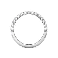 Platinum Single Prong Diamond Band