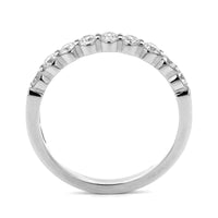 Platinum Classic Shared Prong Round .50CTW Diamond Band