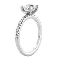 Platinum Engagement Ring Setting