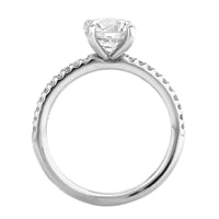 Platinum Engagement Ring Setting