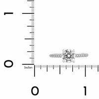 Platinum Engagement Ring Setting