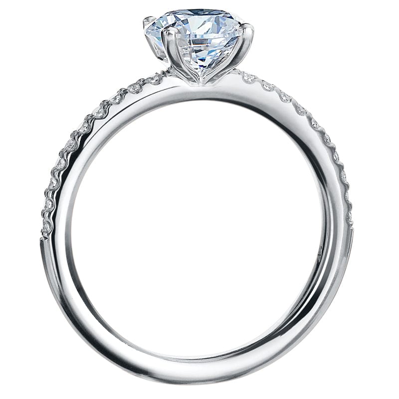 Platinum Engagement Ring Setting