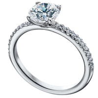 Platinum Engagement Ring Setting