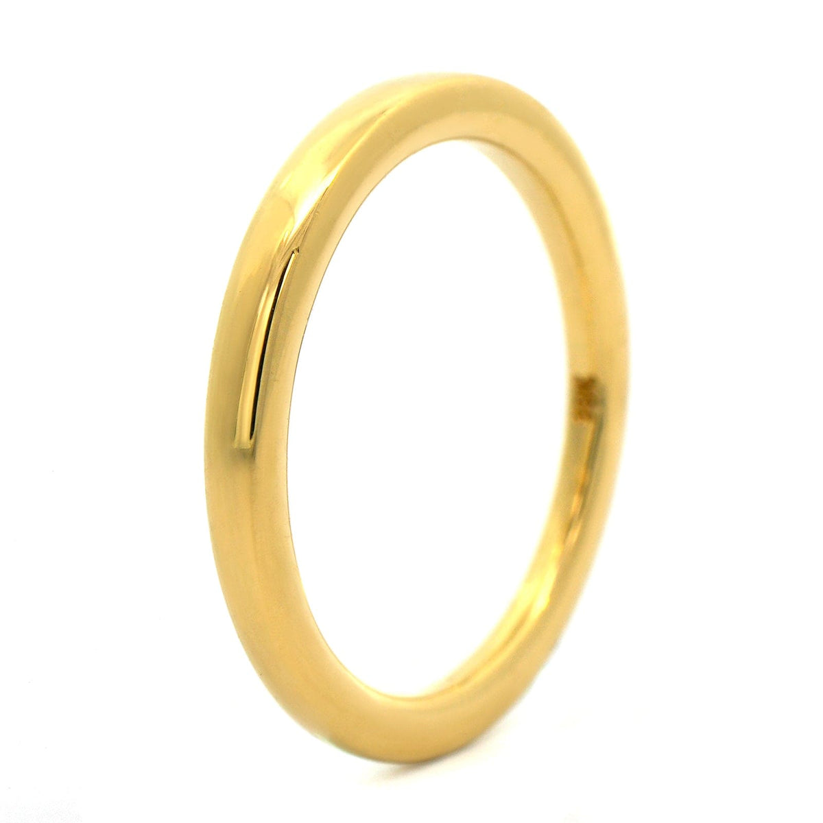 18K Yellow Gold High Polished Eternity Band