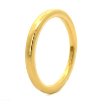 18K Yellow Gold High Polished Eternity Band