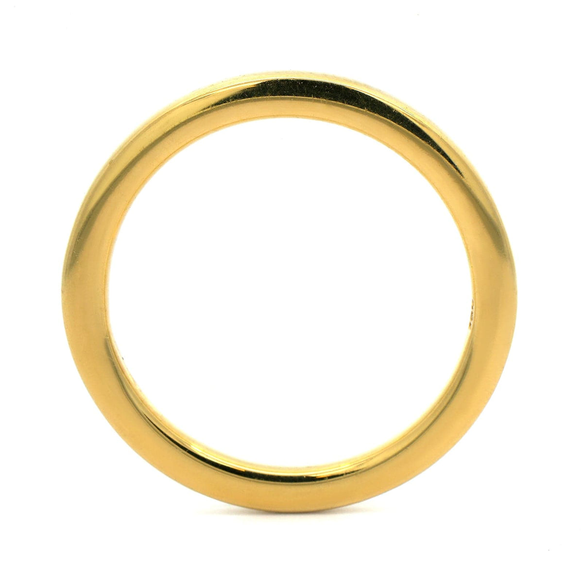 18K Yellow Gold High Polished Eternity Band