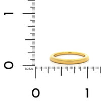 18K Yellow Gold High Polished Eternity Band