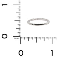 14K White Gold 1.5mm High Polished Band