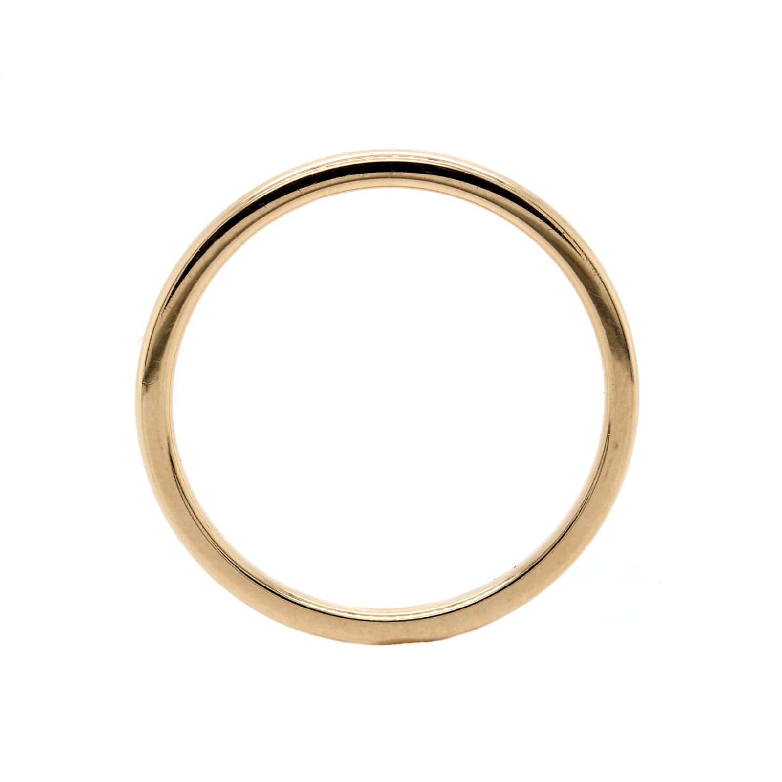 14K Yellow Gold 1.5mm High Polished Band