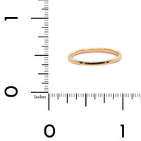 14K Yellow Gold 1.5mm High Polished Band