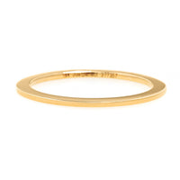 18K Yellow Gold Spacer with Smooth Band