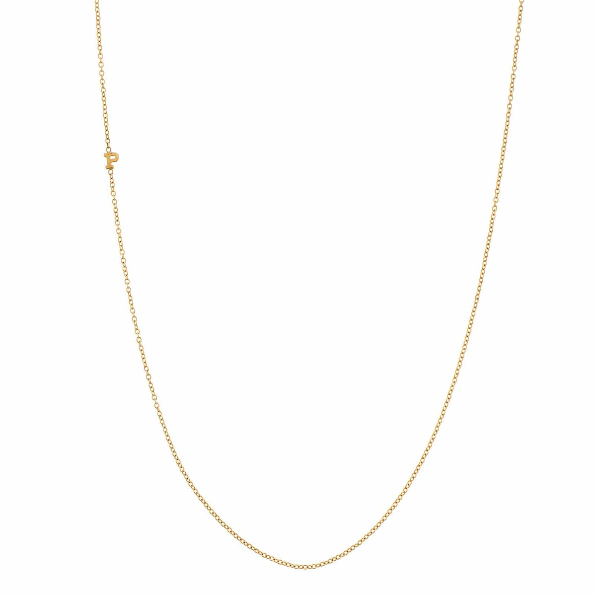 Zoe Chicco 14K Yellow Gold Initial Pendant