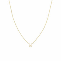 Zoe Chicco 14K Yellow Gold Itty Bitty Pisces Zodiac Necklace