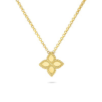 Roberto Coin 18K Yellow Gold Small Princess Flower Pendant