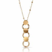 Pasquale Bruni 18K Rose Gold Luce Link Drop Pendant Necklace