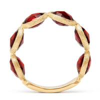 Marco Bicego Jaipur 18K Yellow Gold Garnet Ring