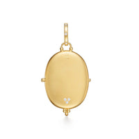 Temple St. Clair 18K Yellow Gold Sapphire and Diamond Primavera Fiori Locket Charm