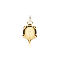 Temple St. Clair 18K Yellow Gold Diamond Turtle Locket Charm