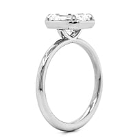 Platinum 4 Prong Engagement Ring Setting
