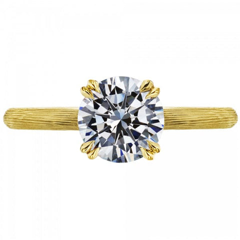 Florentine Finish リングK18イエローゴールド Florentine Finish リングK18イエローゴールド