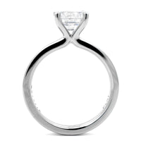 Platinum 4 Prong Diamond Solitaire Engagement Ring Setting