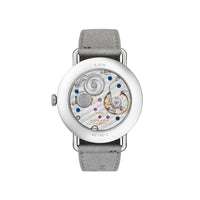 NOMOS Glashütte Metro 33 All Silver Ref. 1122