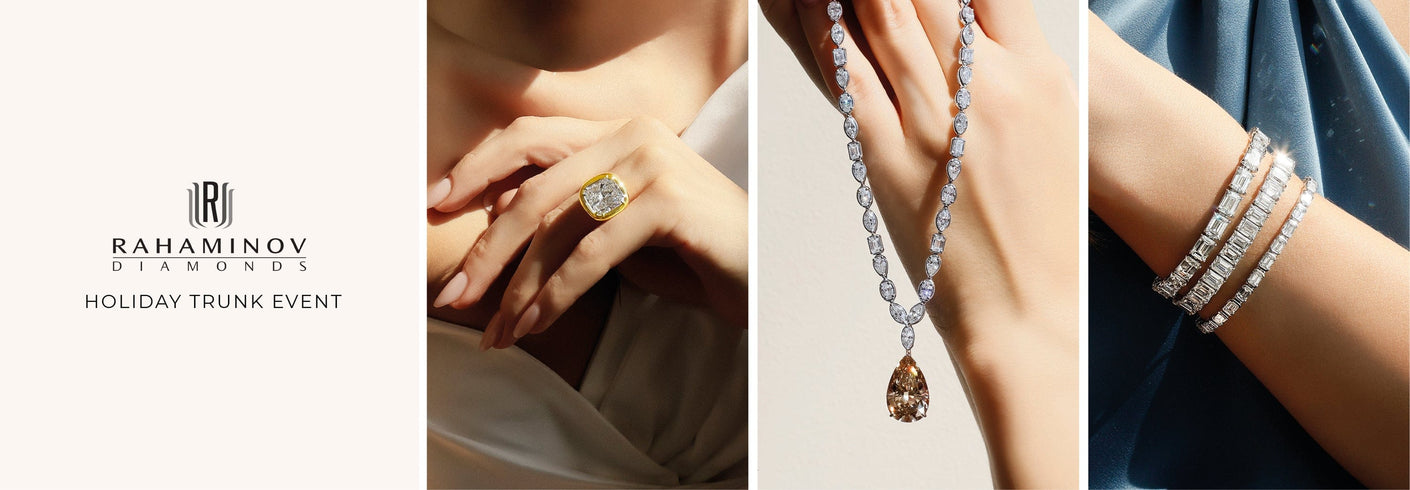 Rahaminov Trunk Event Diamond Jewelry