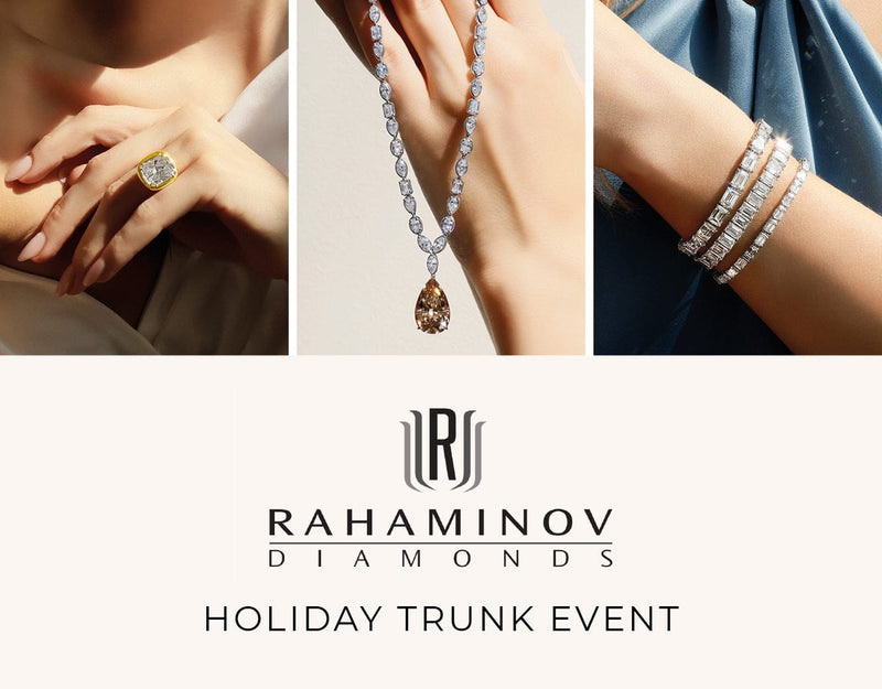 Rahaminov Trunk Event Diamond Jewelry