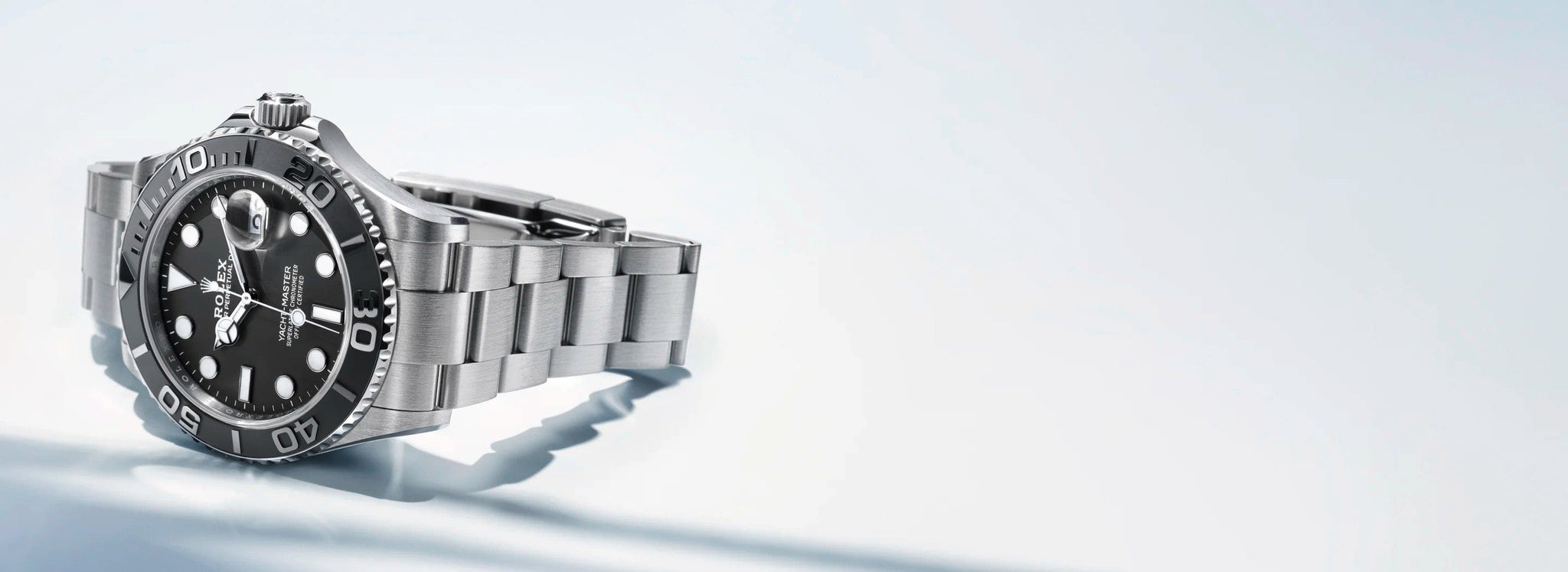 Rolex Yacht-Master on white background
