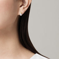 Mikimoto 18K Yellow Gold Pearl Stud Earrings