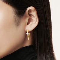 Mikimoto 18K Yellow Gold Akoya Pearl Earrings