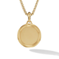 St. Christopher Amulet in 18K Yellow Gold, 34.5mm