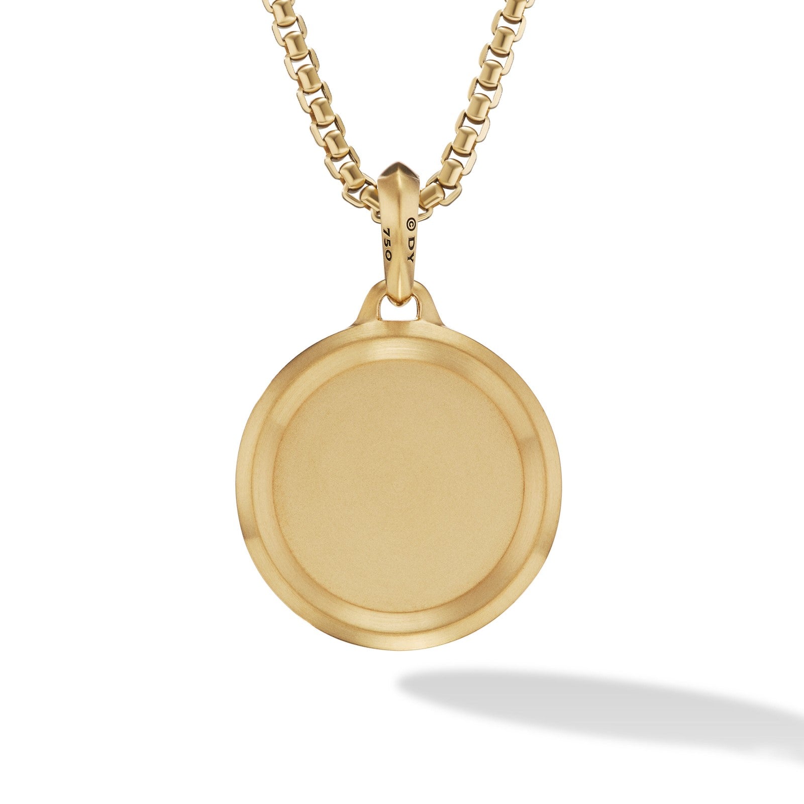 St. Christopher Amulet in 18K Yellow Gold, 34.5mm